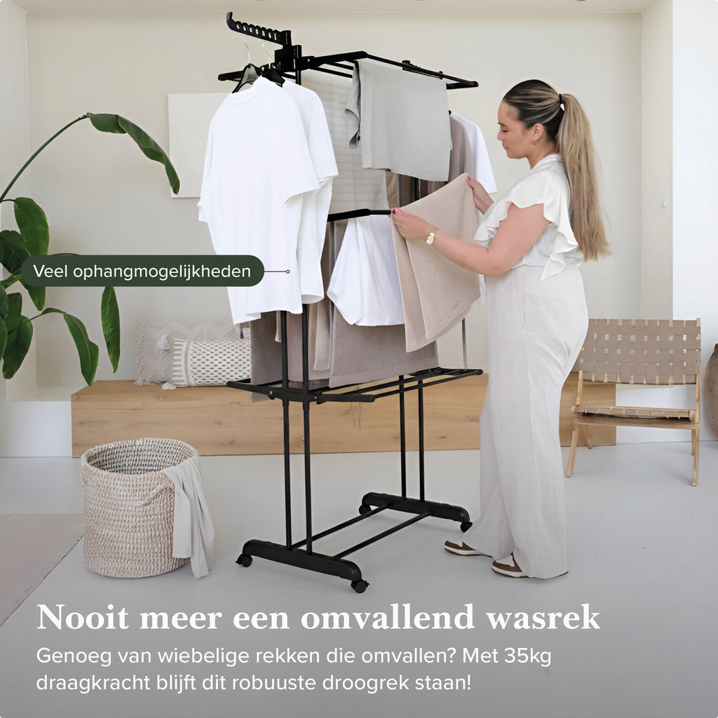 Droogrek Zwart Klein