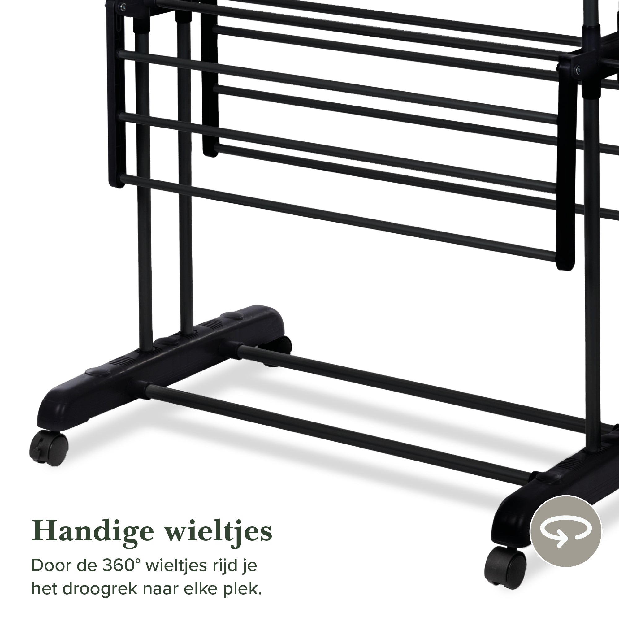 Droogrek Zwart Klein