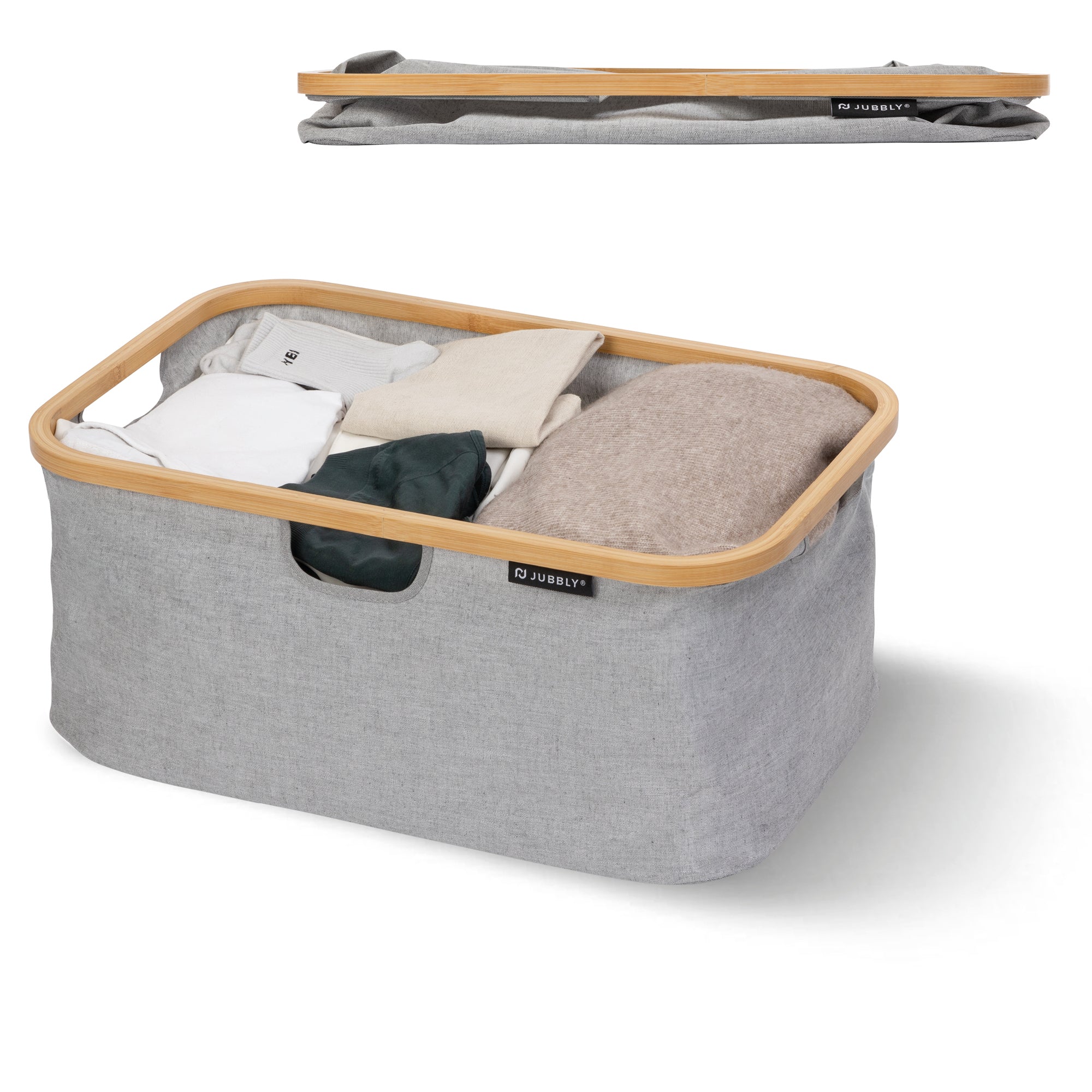 Opvouwbare Wasmand Beige