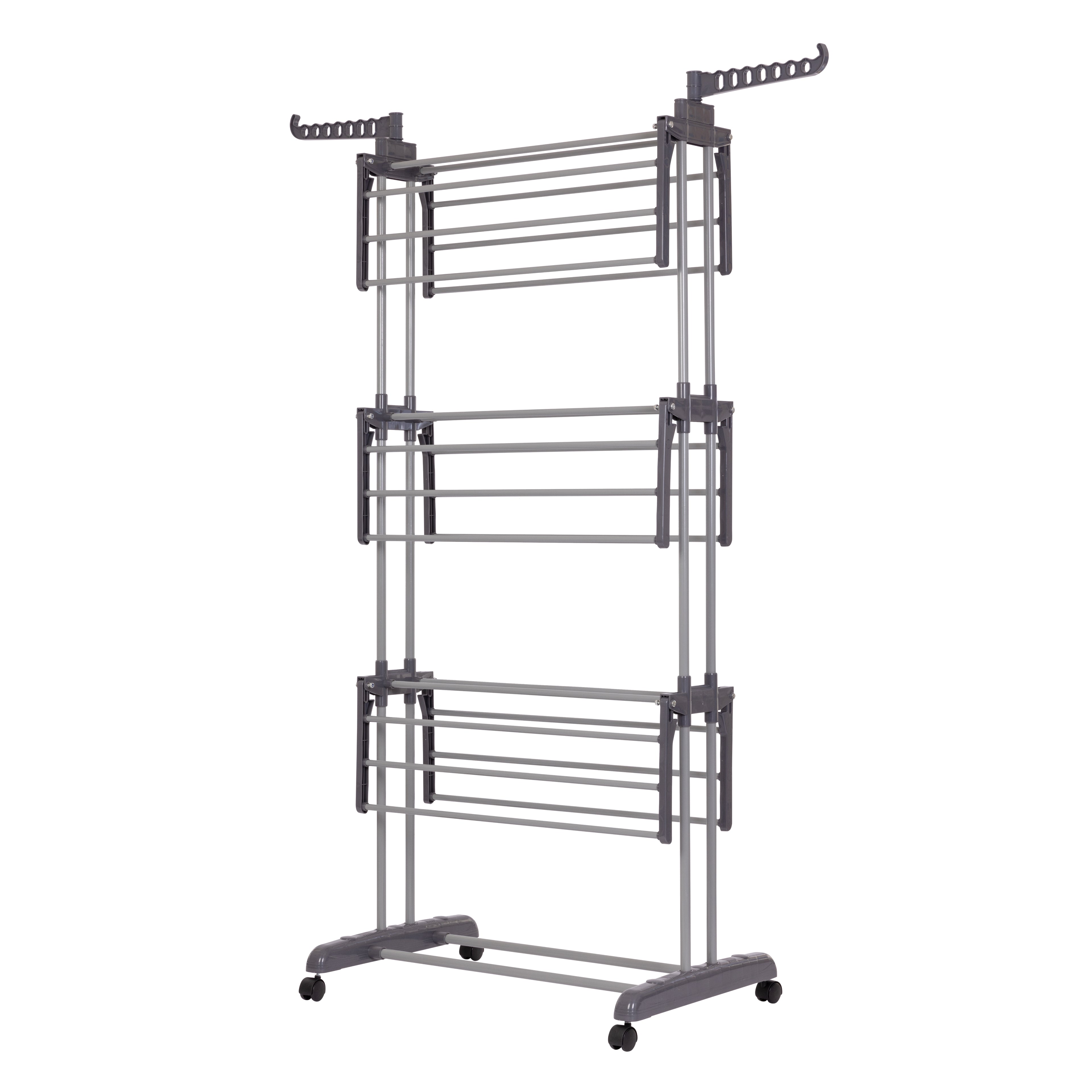 Inklapbaar Droogrek Grijs