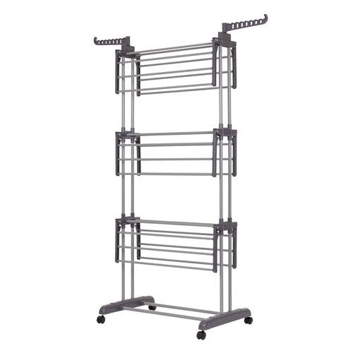 Inklapbaar Droogrek Grijs