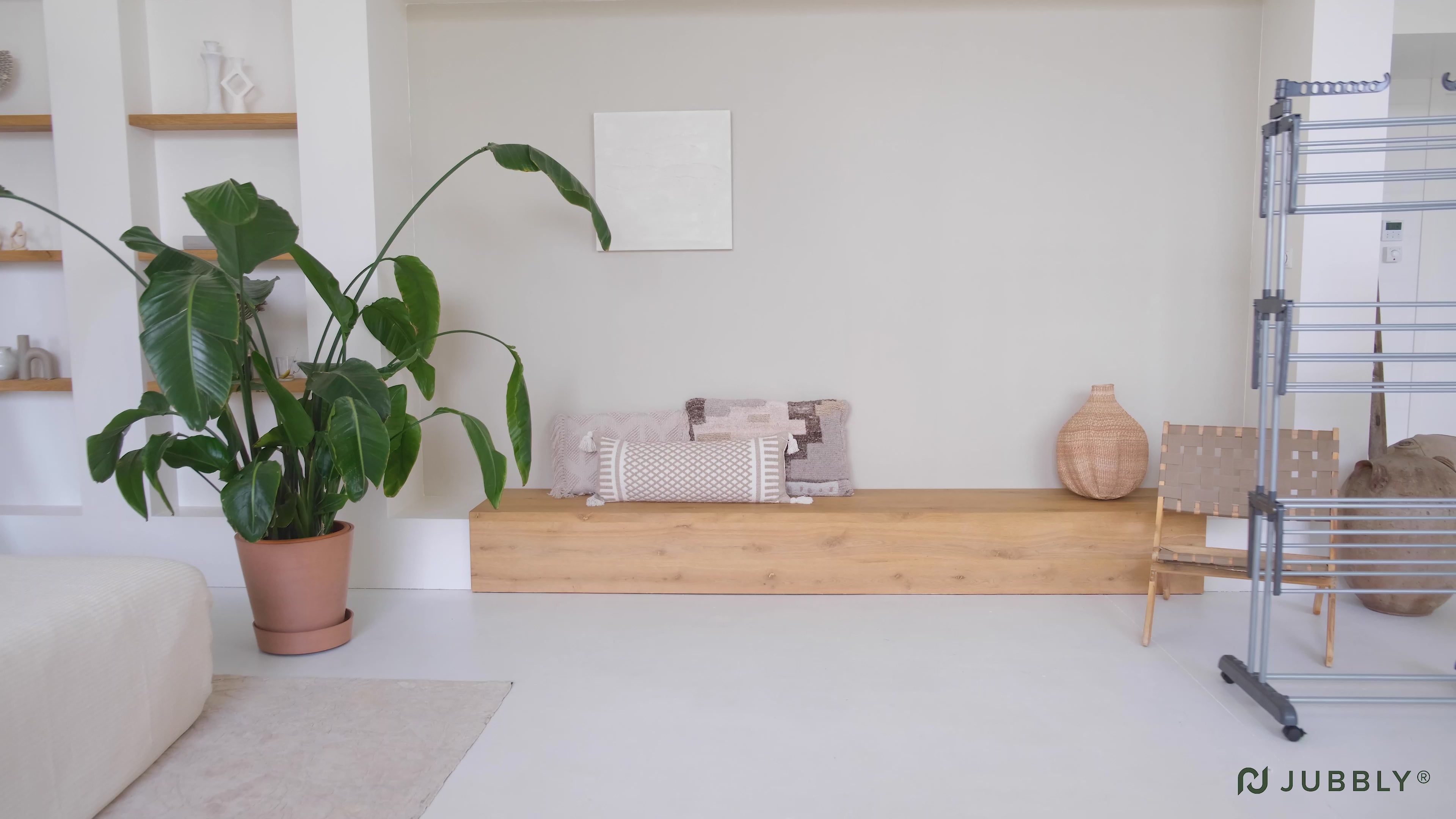 Inklapbaar Droogrek Grijs